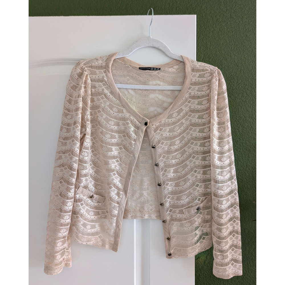 Atmosphere Delicate Lace Cardigan